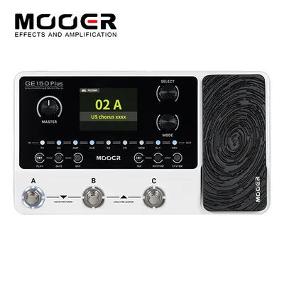 MOOER AUDIO 무어오디오 기타 멀티이펙터 GE150 PLUS (아답터 포함)