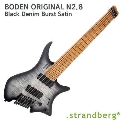 Strandberg 스트랜드버그 일렉기타 Bodern Original N2.8 Black Denim Burst Satin 8현