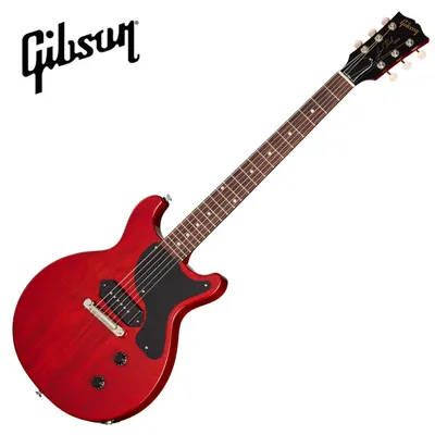 Gibson USA 깁슨 일렉기타 Les Paul Junior Double Cut Vintage Cherry (LPJD00VENH1)