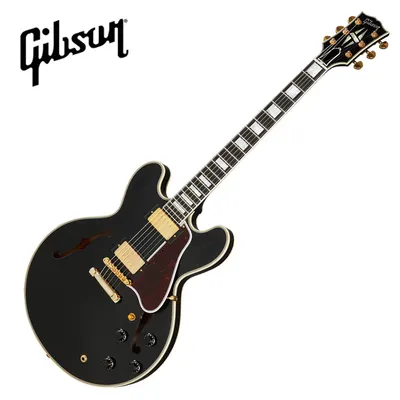 Gibson USA 1959 ES-355 Reissue Stop Bar VOS Ebony (59ES355VOEBGH1)