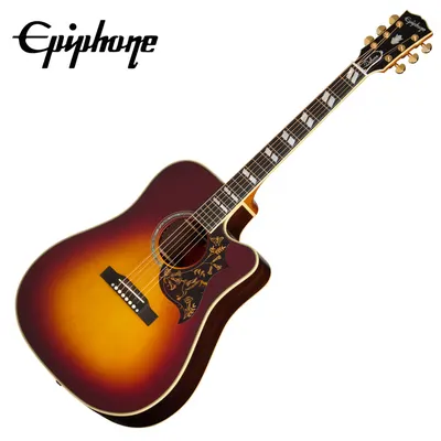 에피폰 Epiphone 통기타 Hummingbird Deluxe EC Autumn Burst (ECHBDECABGH1)