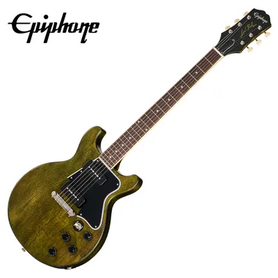 Epiphone 에피폰 일렉기타 Les Paul Special Double Cut Silver Fox (EILSDSFNH1)