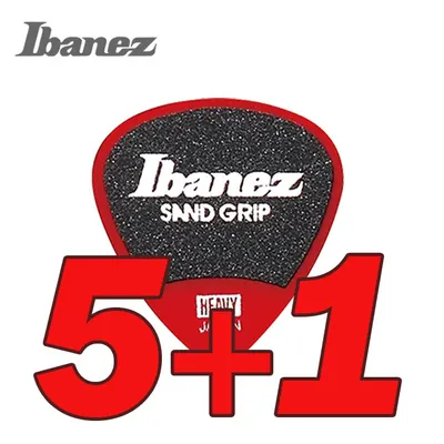 Ibanez 아이바네즈 피크 Grip Wizard Sand Grip 1.0mm [PA16HSG-RD]