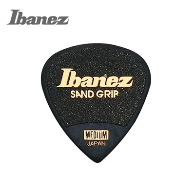 Ibanez 아이바네즈 피크 Grip Wizard Sand Grip Black 0.8mm [PA16MSG-BK]