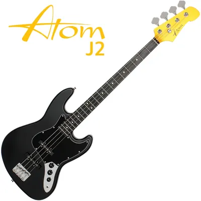 Atom 아톰 베이스기타 J2 Matt Black