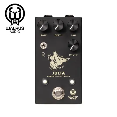 Black Variants 시리즈 Walrus Audio 이펙터 Julia V2 / 코러스 & 비브라토 페달