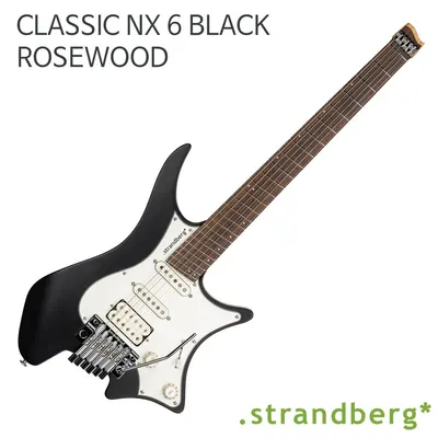 Strandberg 스트랜드버그 일렉기타 Classic NX6 Black Rosewood