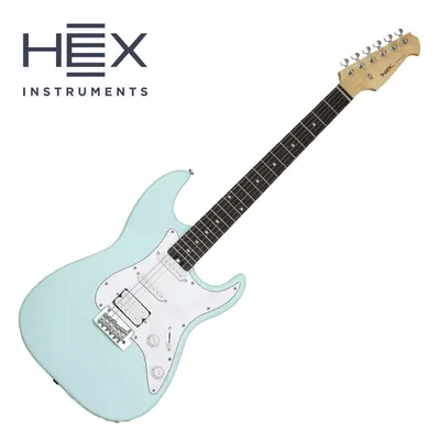 헥스 HEX 일렉기타 E100 Standard S/DB (Daphne Blue Satin)