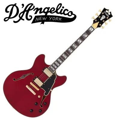 D.Angelico 디안젤리코 일렉기타 Excel DC Trans Cherry