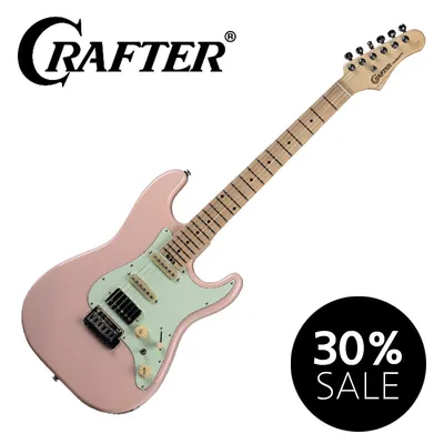 CRAFTER 크래프터 일렉기타 Charlotte M Seoul Pink