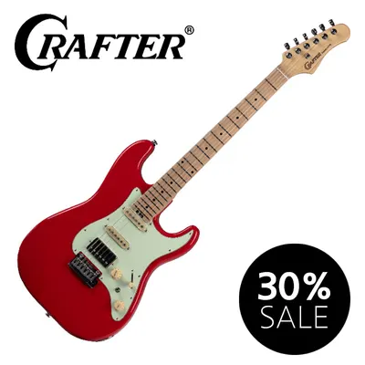 CRAFTER 크래프터 일렉기타 Charlotte M Vintage Red