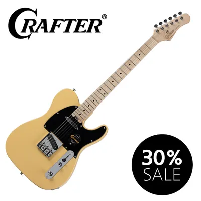 CRAFTER 크래프터 일렉기타 Charlotte T MN Butterscotch
