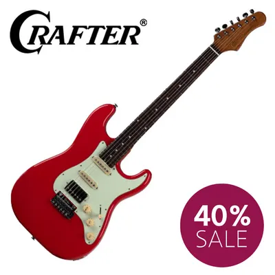 CRAFTER 크래프터 일렉기타 Modern Seoul RW Vintage Red
