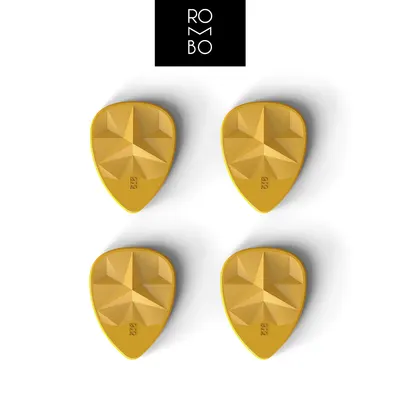 Rombo 롬보 피크 Crisp (1mm) 4개 세트 / Honey Yellow (RCRHY4)