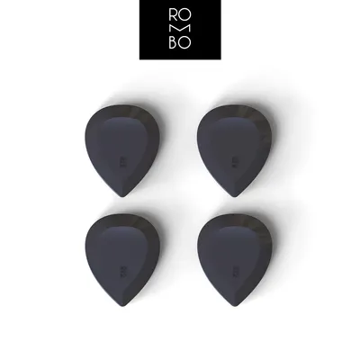 Rombo 롬보 피크 Jade (2.3mm) 4개 세트 / Graphite Black (RJGB4)