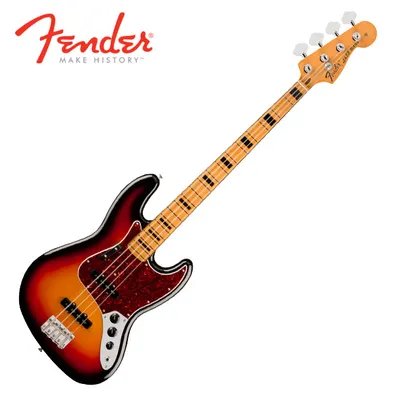 Fender Mexico Vintera III Early 70s Jazz Bass 3-Tone Sunburst (014-9372-300)