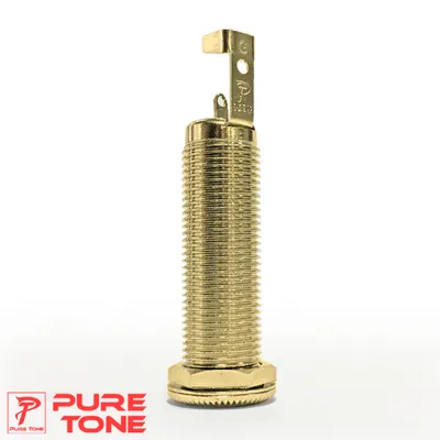 PureTone 퓨어톤 모노&스테레오 배럴 잭 PTT5 Mono & Stereo 1/4 Barrel Jack Gold