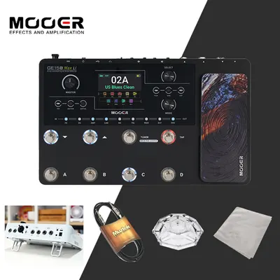 MOOER AUDIO 무어오디오 충전형 멀티이펙터 GE150 MAX LI (아답터 포함)