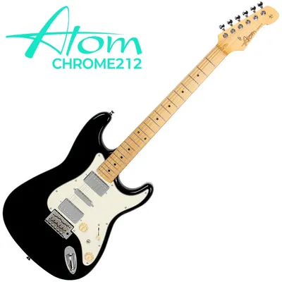 Atom 아톰 일렉기타 Chrome212 Black 블랙