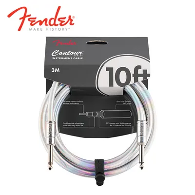 Fender 펜더 악기케이블 Contour Galaxy Instrument Cable S/S 10ft 3.05m (099-0571-133)
