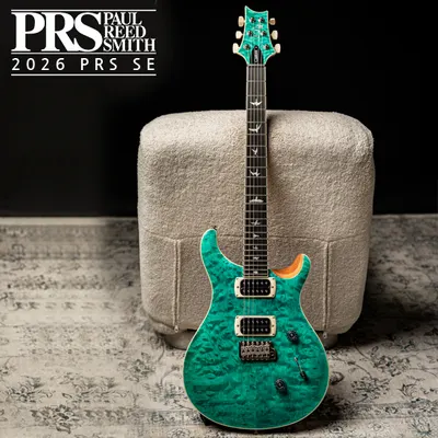 PRS SE 2026 일렉기타 Custom 24 Quilt LTD Turquoise