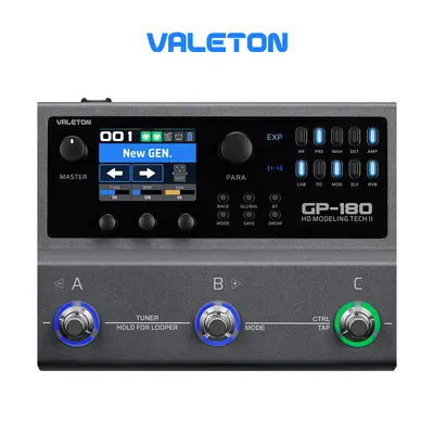 Valeton 베일톤 GP-180 멀티이펙트 프로세서 / Snaptone NAM & IR 로더