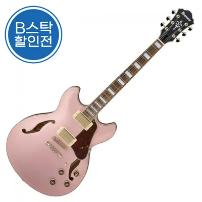 B스탁 초특가 찬스! Ibanez 아이바네즈 일렉기타 AS73G / Rose Gold Metallic Flat