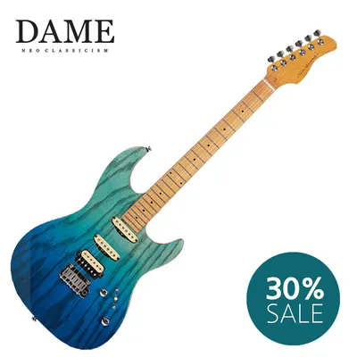 DAME 데임 일렉기타 S300 Blue Gradation / BLG (Maple)