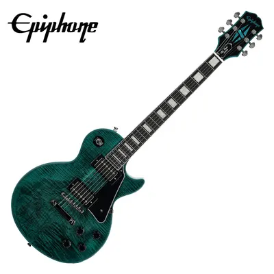 Epiphone 에피폰 일렉기타 Les Paul Custom Widow Peacock / Incl. Premium Gig Bag (EILPCWPKNH3)