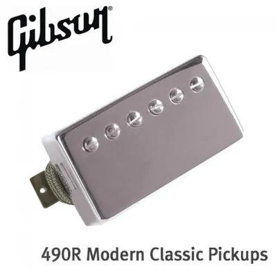 Gibson 험버커픽업 490R Modern Classics (Chrome) [IM90R-CH]