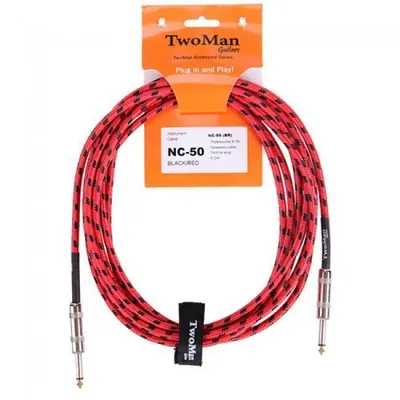 Twoman 악기케이블 Noiseless Cotton Cable NC-50