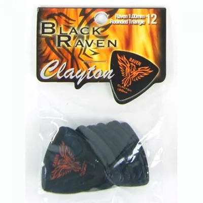 Clayton 피크 Black Raven Round Triangle 12Pack