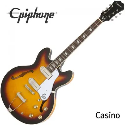 에피폰 Epiphone 일렉기타 Casino Vintage Sunburst (ETCAVSCH1)