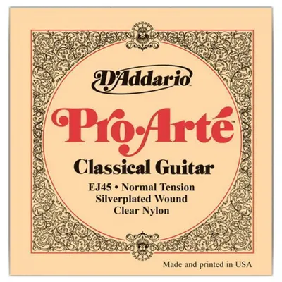 Daddario 클래식기타 스트링 Pro-Arte Nylon [EJ45] (Normal Tension)