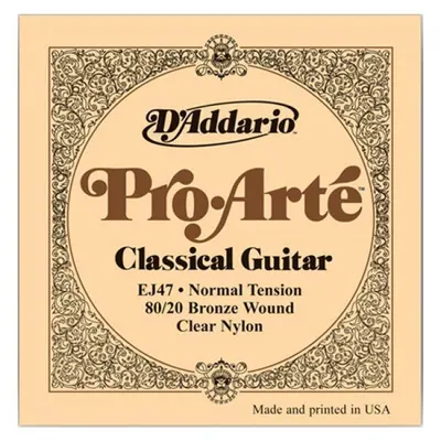 Daddario 클래식기타 스트링 80/20 Bronze Pro-Arte Nylon [EJ47] (Normal Tension)