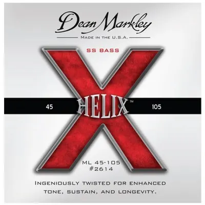 Dean Markley 베이스기타 스트링 Helix HD SS Bass ML-4 [2614] (45-105)