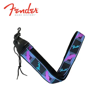 Fender 스트랩 Neon Monogrammed Strap Blue/Purple (099-0681-305)