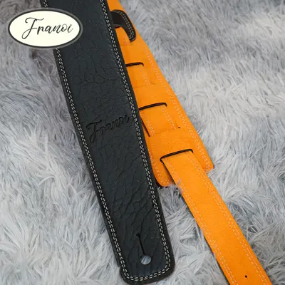 Franoi 프라노이 양가죽 기타 스트랩 60BK 램스킨