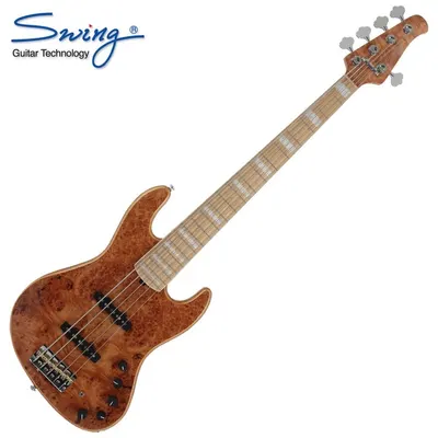 Swing 스윙 5현 베이스기타 G7V Natural (Active)
