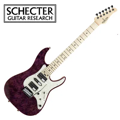 Schecter 쉑터 재팬 일렉기타 SD-2-24-VTR M Purple / Flame Maple Top