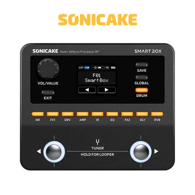[NAM & IR 로드 지원] Sonicake 소니케이크 휴대용 멀티이펙터 Smart Box 스마트 박스 (QME-20)