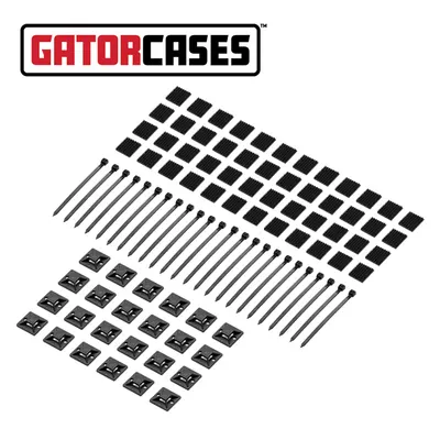 Gator 게이터 페달보드 정리용품 세트 Vertex Rig Doctor Pedalboard Mounting Kit (GV-RDPBMK-4824) 듀얼락+케이블타이+케이블타이 마운트 키트