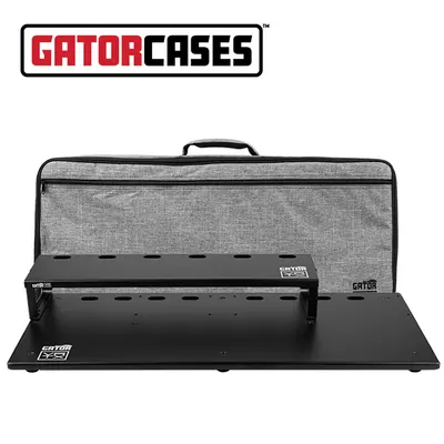 Gator 게이터 2단 페달보드 & 케이스 Vertex Tour Elite with Riser (GV-TE3113R2-GB) / 78 x 33cm 적층형 2단 페달보드