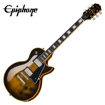 Epiphone 에피폰 일렉기타 Les Paul Custom Widow Yellow Burst (EILPCWYBNH3)