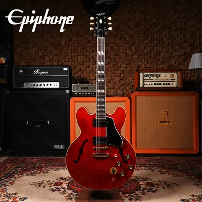 Epiphone 에피폰 일렉기타 ES-345 Cherry (EI-345VCHGH3)