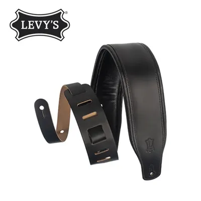 Levys 레비스 M26PD-BLK 폭넓은 3인치 폼패딩 스트랩