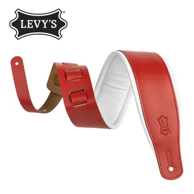 Levys 레비스 M26PD-RED_WHT 폭넓은 3인치 폼패딩 스트랩
