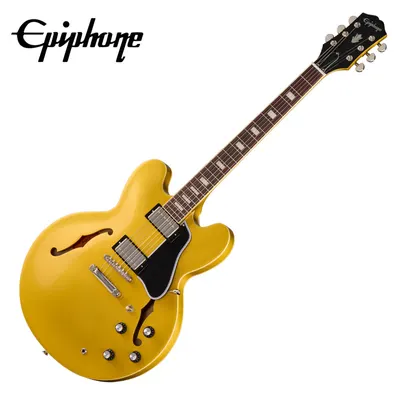Epiphone 에피폰 ES-335 Block Double Gold (EIE35BDGNH)