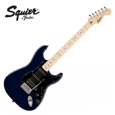 Squier 스콰이어 일렉기타 Sonic Stratocaster HSS MN Midnight Blue (037-3203-584)