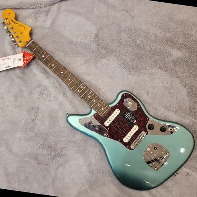 Fender USA Professional Classic Jaguar RW Faded Shellwood Green Metallic (011-4990-374)